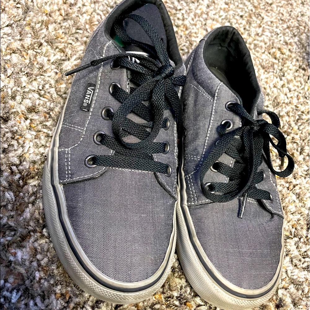 Vans grey on grey